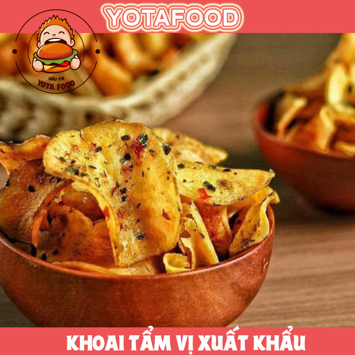 Khoai lang sấy tẩm gia vị ( Giòn ngon - đậm vị ) - 500Gr