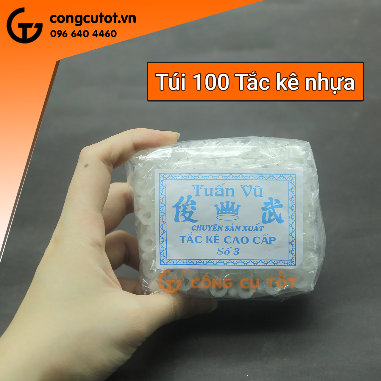 Gói 1000 nở nhựa Tuấn Vũ