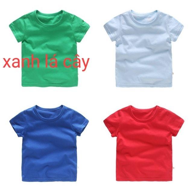 Áo thun cổ tròn cho bé