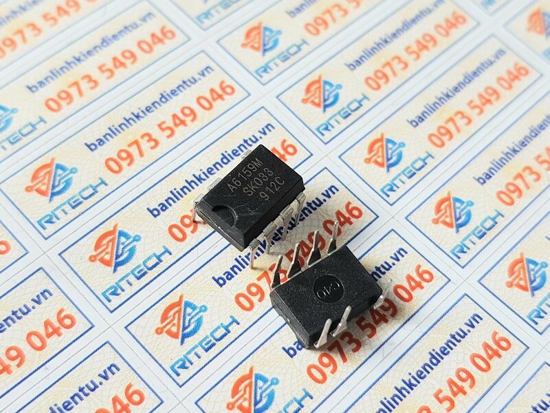 [ Combo 5 chiếc ] A6159M, A6159, STR A6159 IC nguồn DIP-7