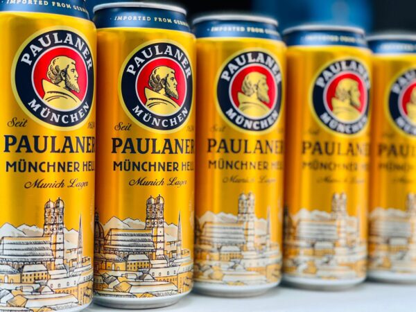 Bia Paulaner Munchner Hell - nhập khẩu Đức - 1 lon 500ml