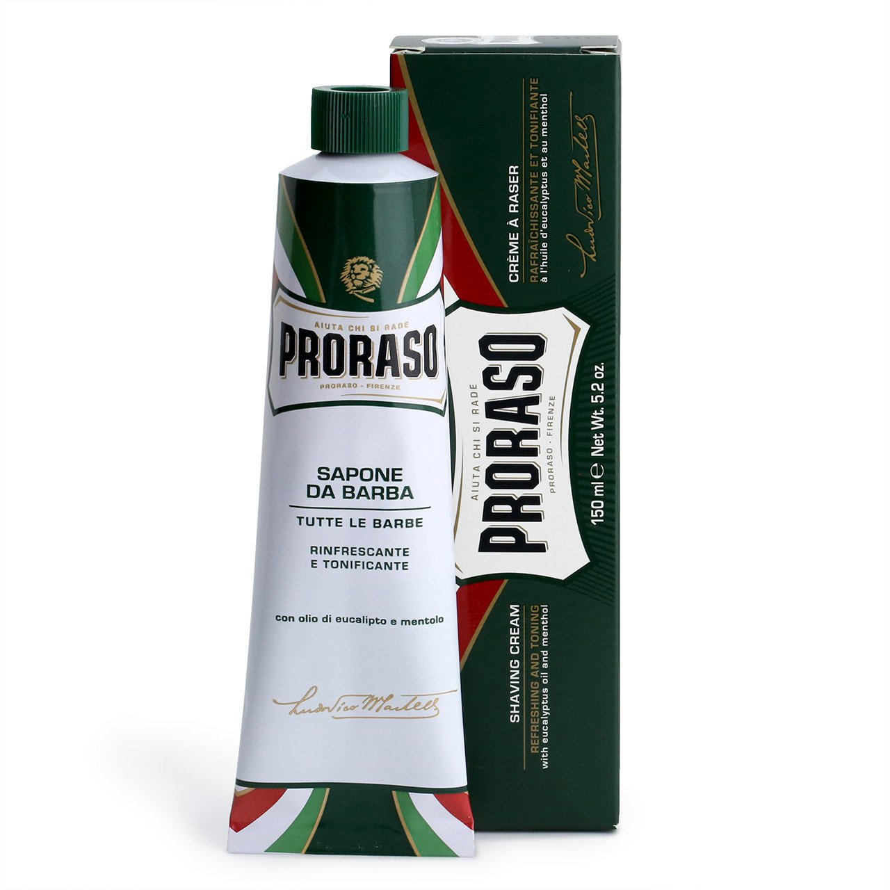 KEM CẠO RÂU PRORASO SHAVE CREAM MENTHOL & EUCALYPTUS