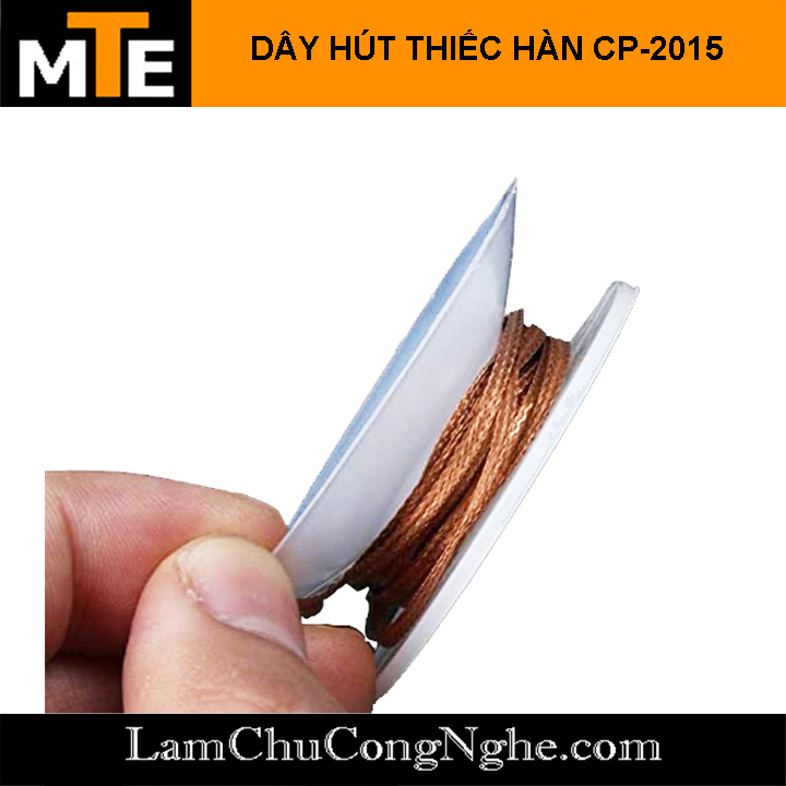 Cuộn 1,5M dây đồng hút thiếc, hút chì hàn CP-2015