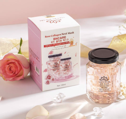 Mặt nạ ngủ tổ yến tươi Collagen