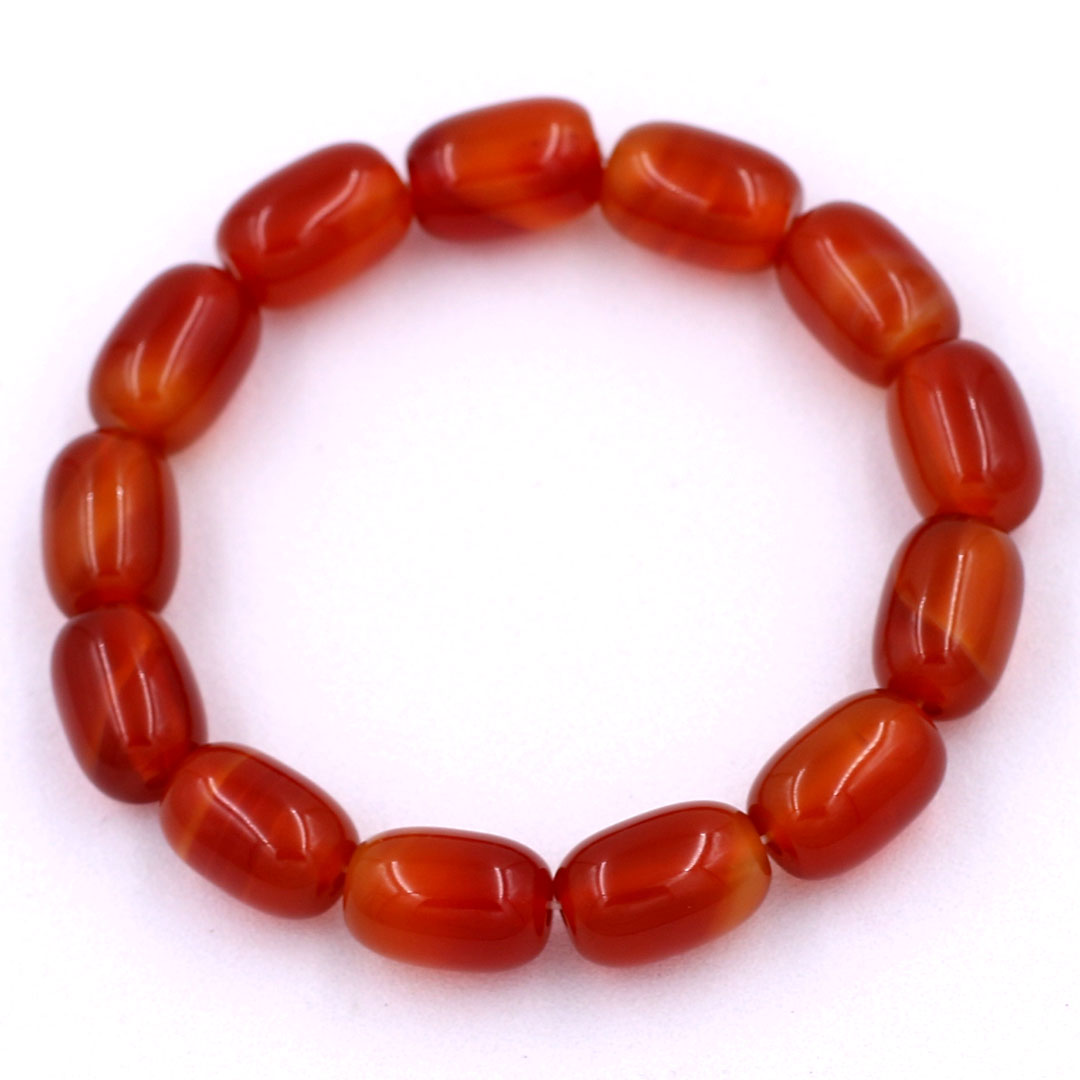 [HCM]VÒNG TAY MÃ NÃO ĐỎ BẦU 13MM X 18MM