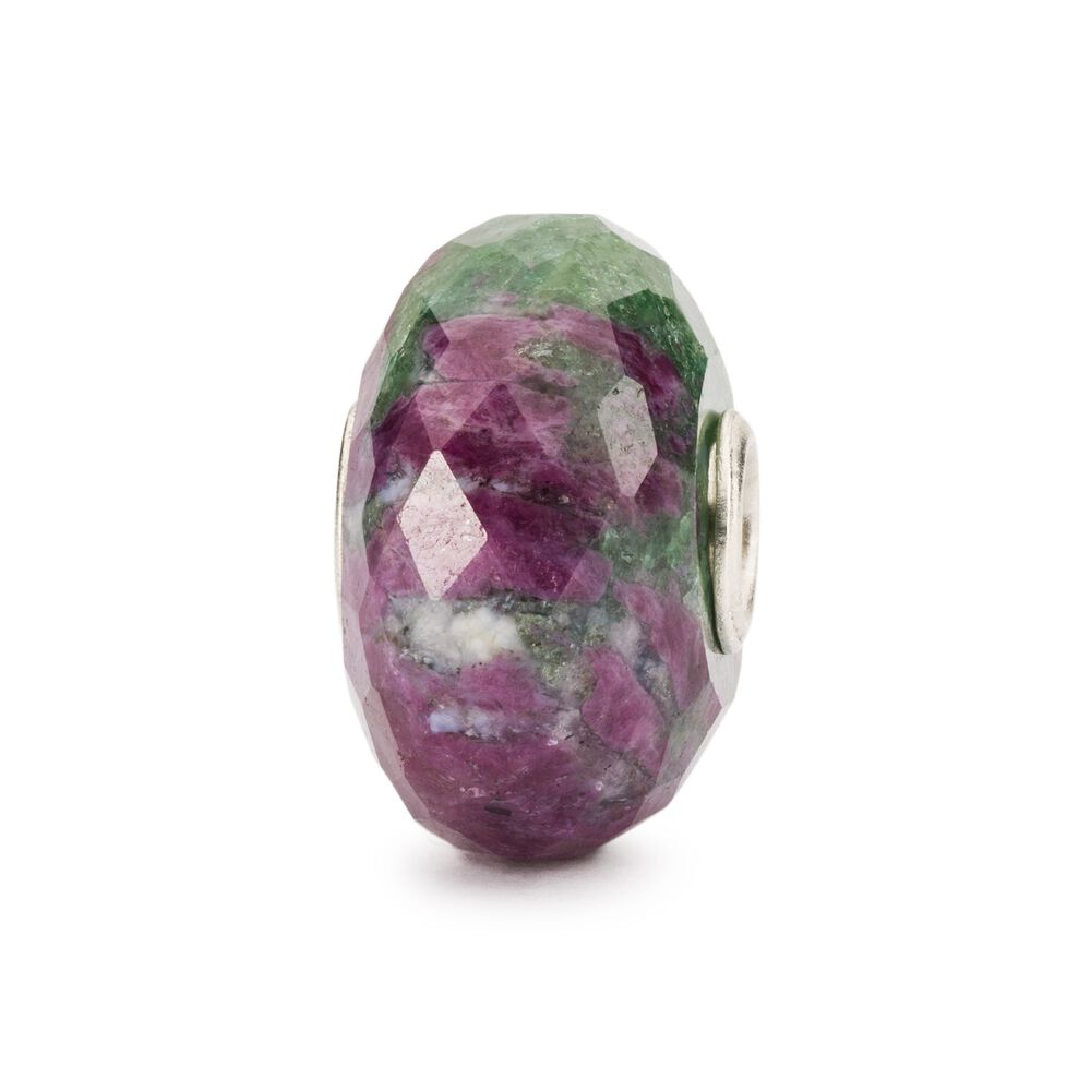 TROLLBEADS Đá quý tự nhiên Ruby Zoisite Bead
