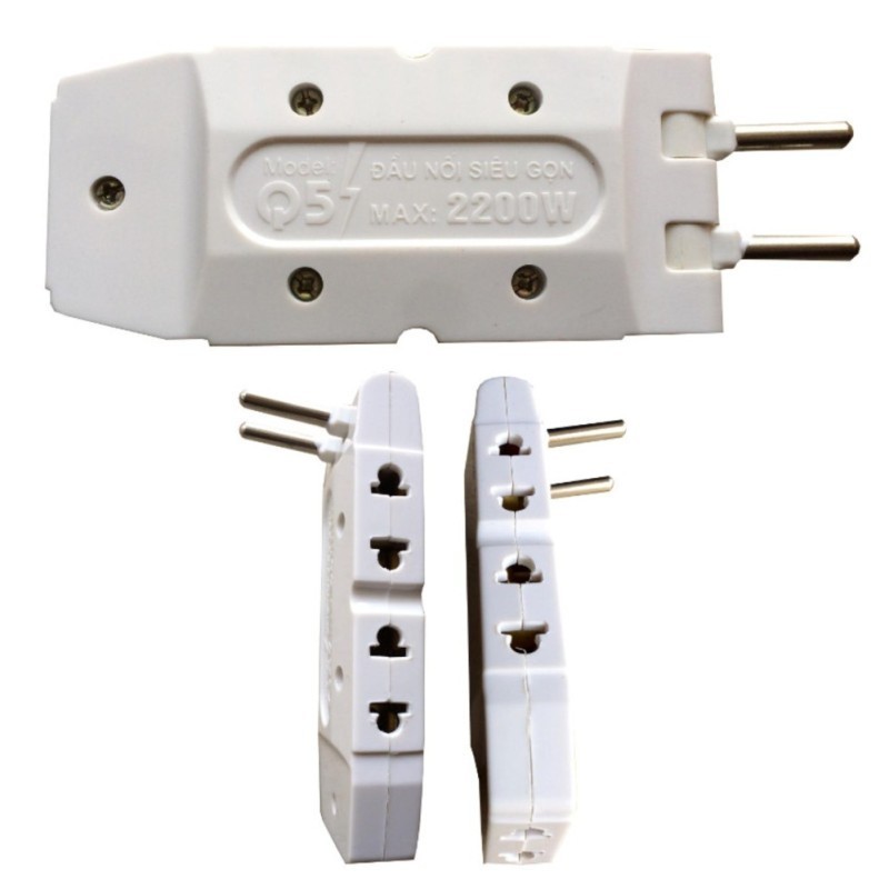 Phích cắm chia 3 đa năng 2200W 