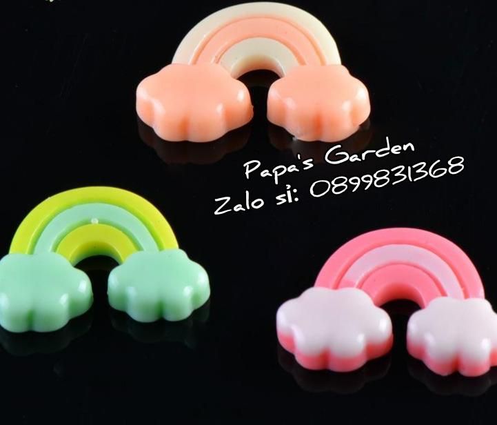 Set 03 Cầu vồng mini, trang trí tiểu cảnh