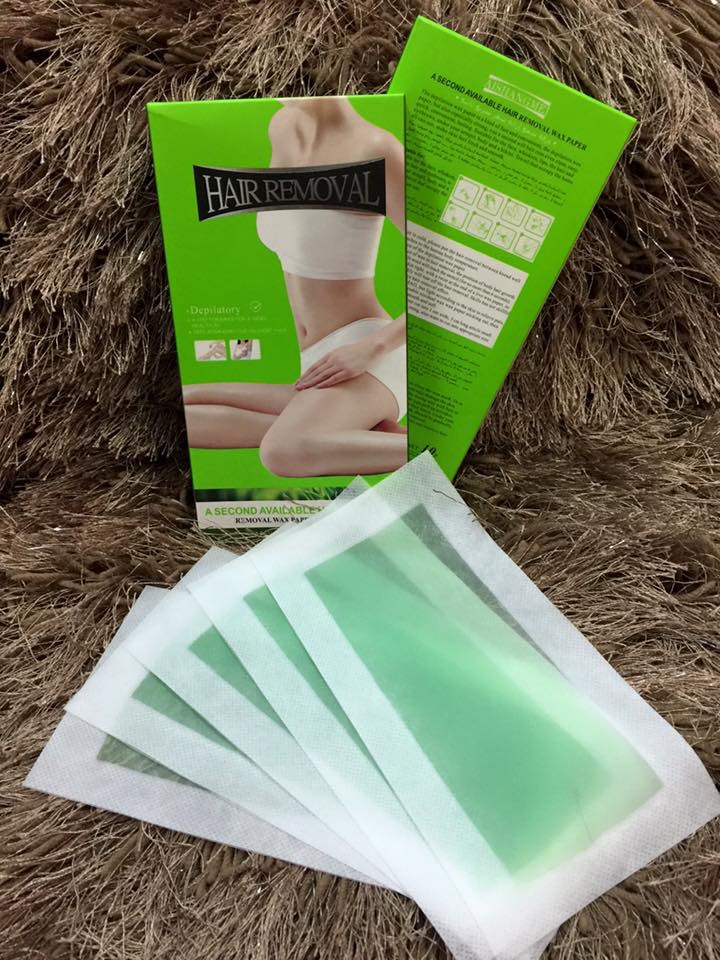 Combo 10 miếng dán wax lông Hair Removal