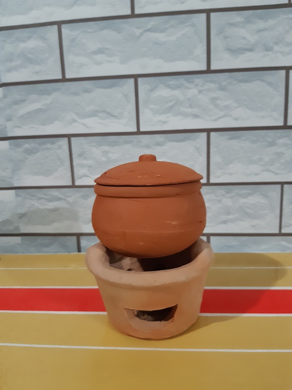 Combo lò đất và niêu mini nhỏ