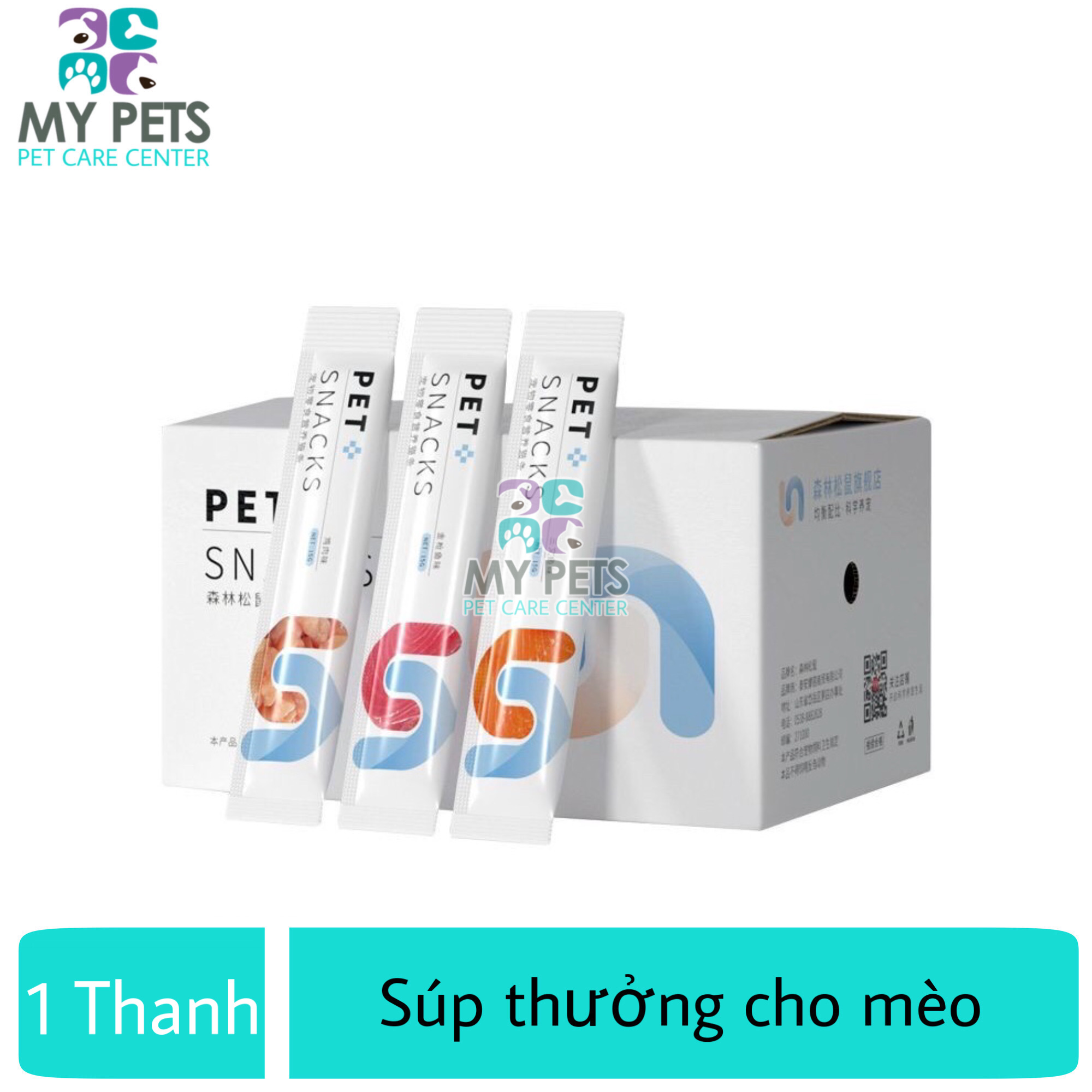 Súp thưởng cho mèo Pet snack - 1 Thanh X 15g