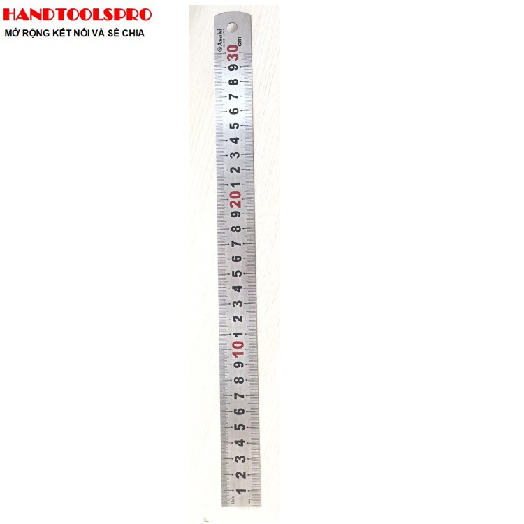 Thước lá Inox 300mm Asaki AK-2538