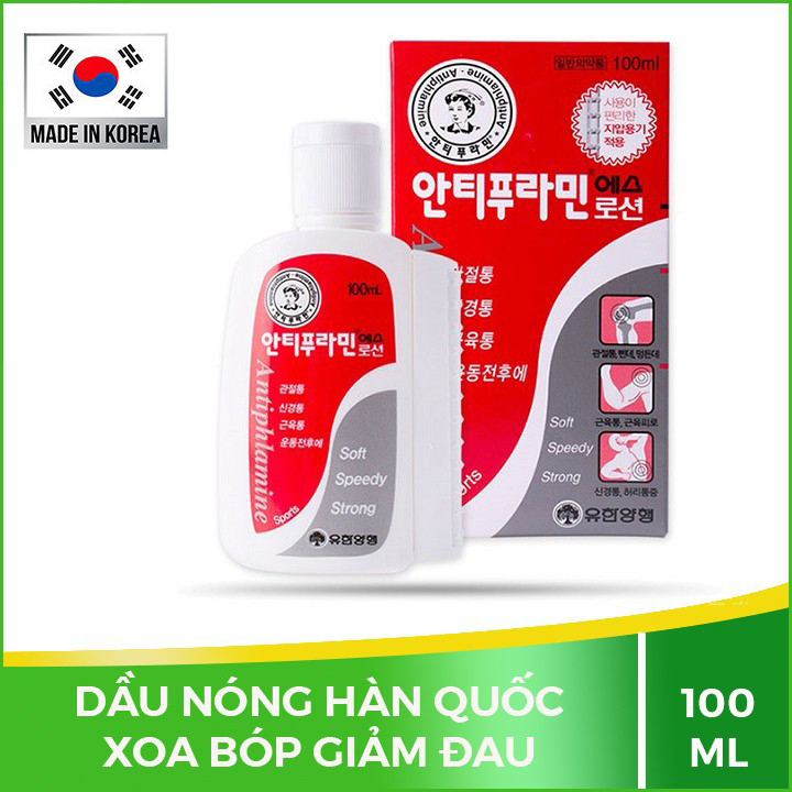 Dầu Nóng Hàn Quốc Chính hãng