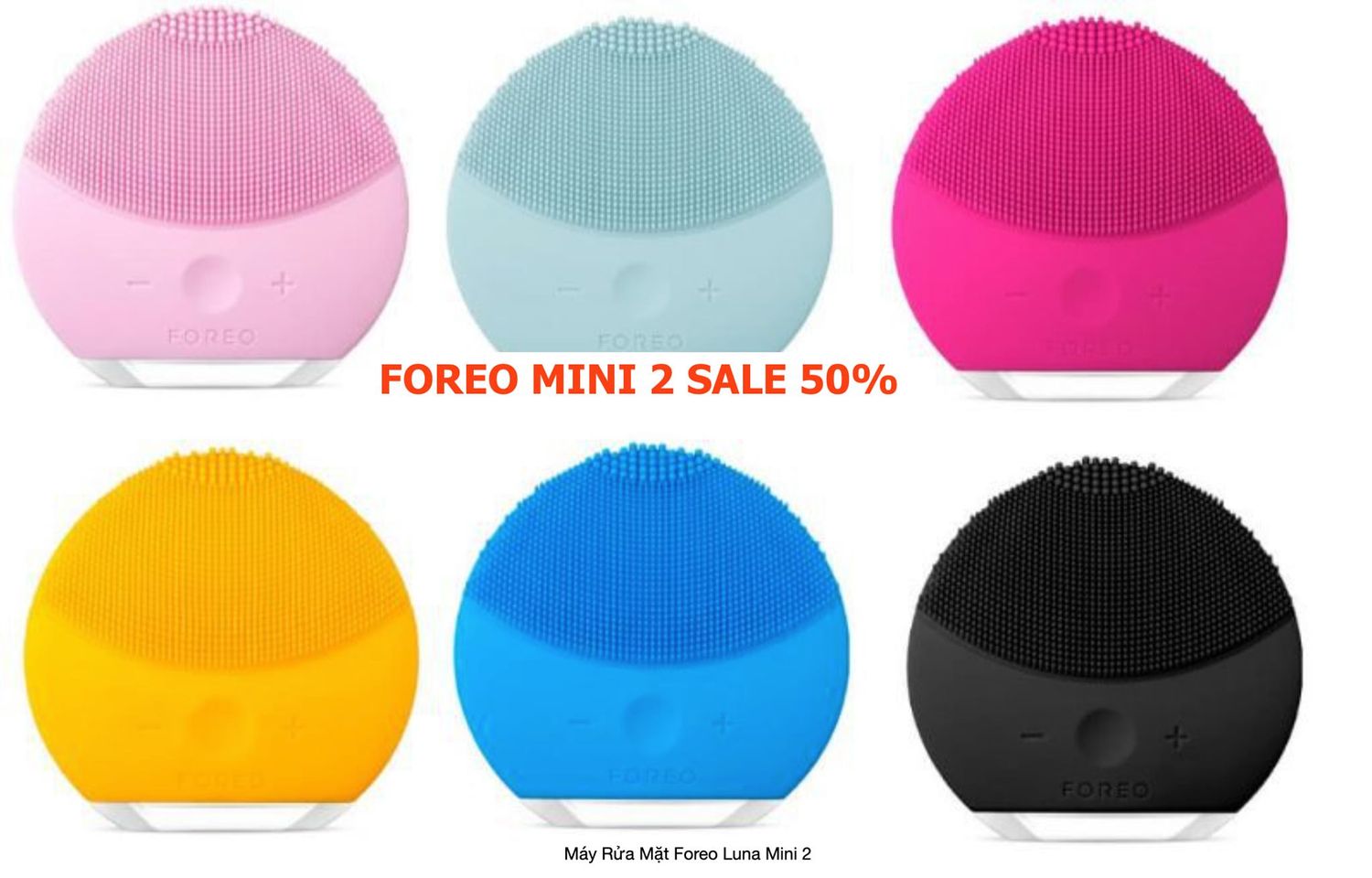 [Hoàn Tiền MAX] Máy Rửa Mặt Foreo Luna Mini 2 Plus (Facial Cleansing Device - Foreo Luna Mini 2 Plus)