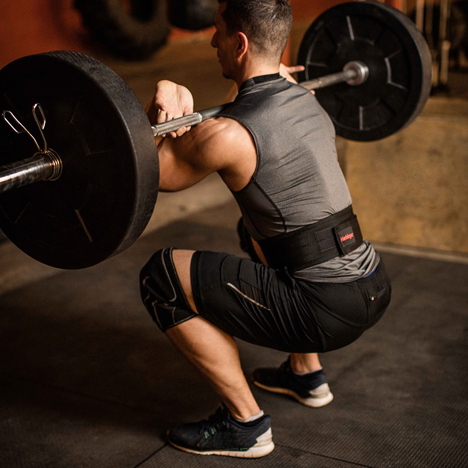 Đai lưng Harbinger Nylon Belt 4 inch - Loại mềm