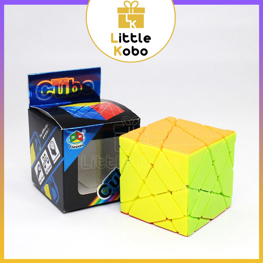 Rubik FanXin Axis 4x4 Cube Rubic Biến Thể 4 Tầng Stickerless Đồ Chơi Trí Tuệ Trẻ Em Phát Triển Tư Duy - Little Kobo