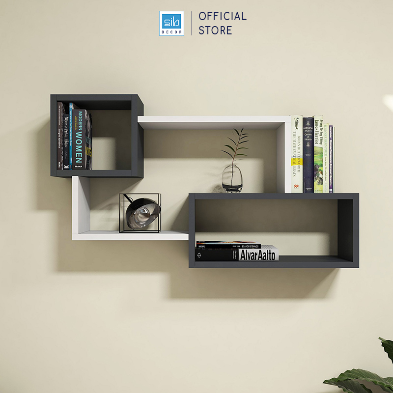 Kệ Gỗ Trang Trí Treo Tường Thương Hiệu SIB Decor