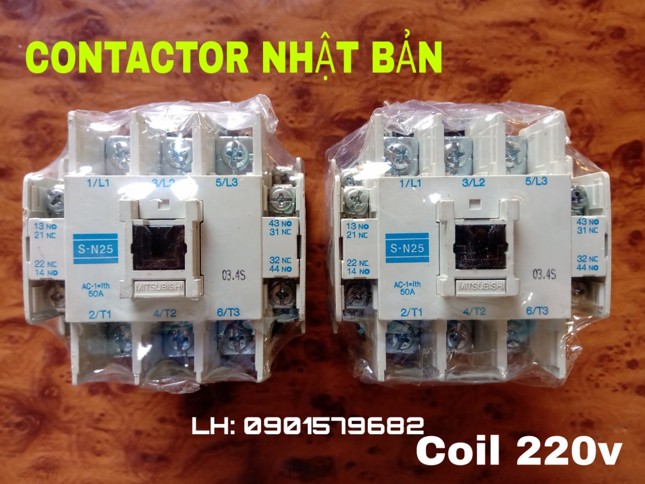 CONTACTOR KHỞI NHẬT BẢN 25A