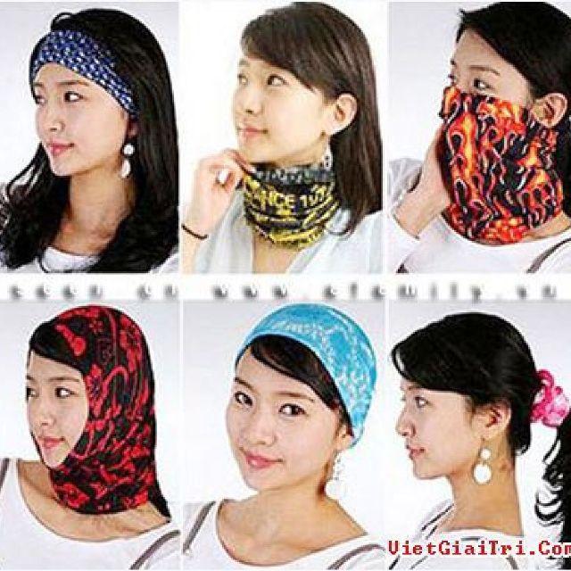 BỘ 5 KHẨU TRANG ĐA NĂNG PHƯỢT