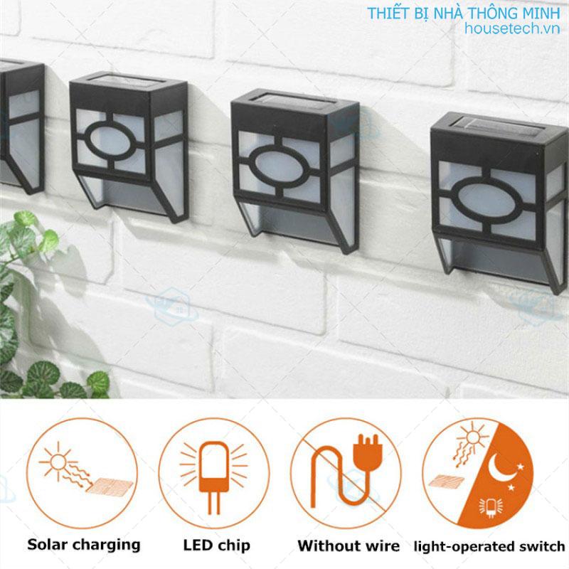 Đèn trang trí tường năng lượng mặt trời