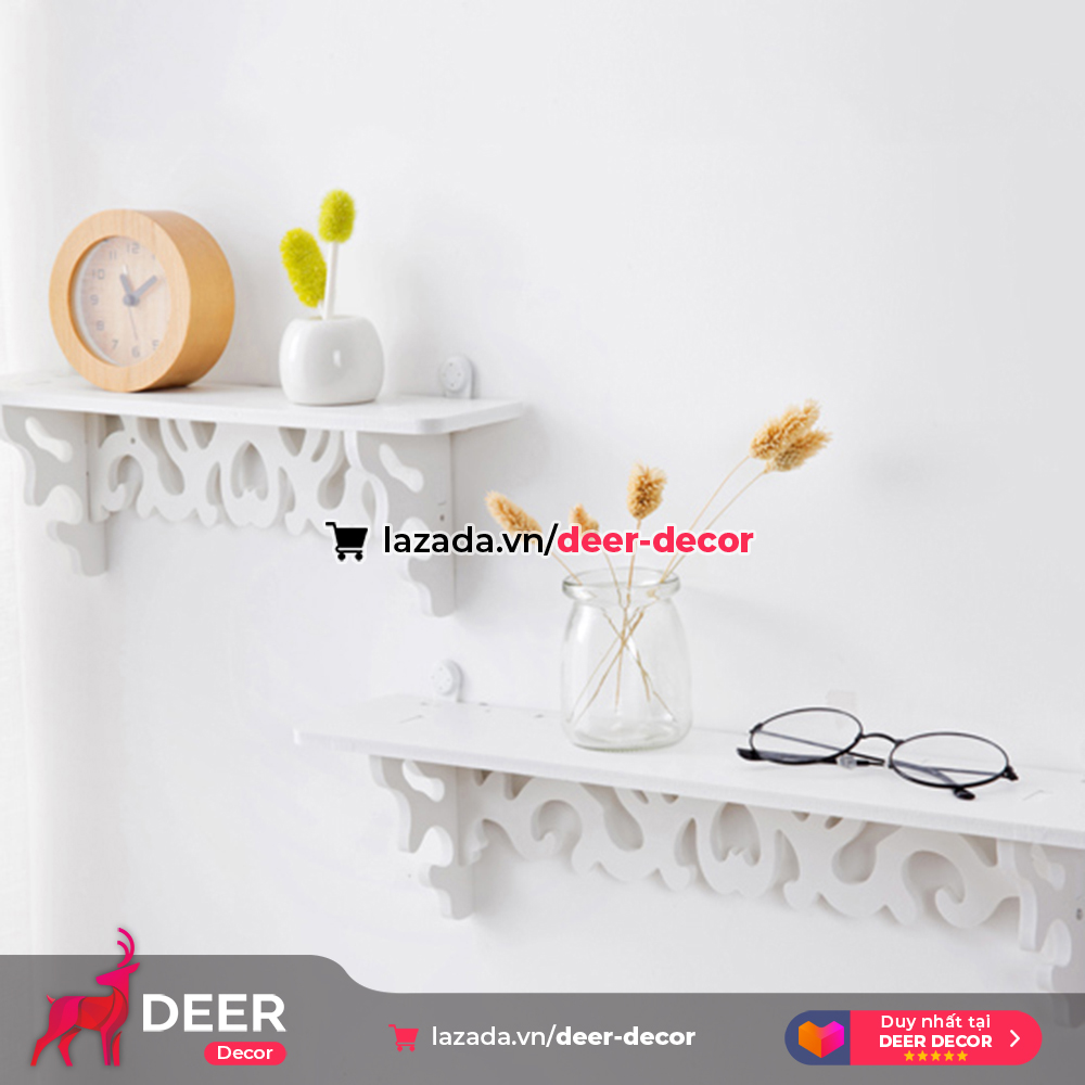 Combo 3 Kệ Trang Trí Treo Tường - DEER DECOR