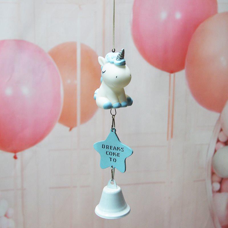[FREESHIP MAX 15K][HCM]Chuông gió UNICORN DREAMS COME TO PASTEL (Màu Xanh Biển)