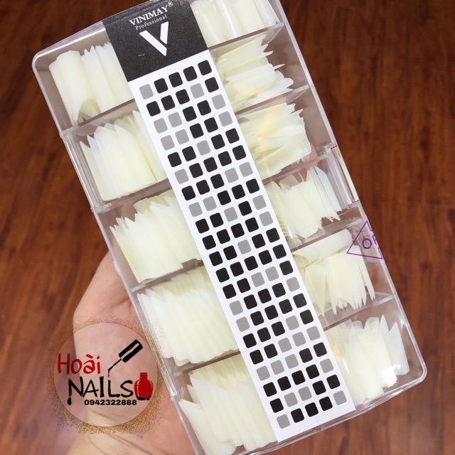 Móng nối nhám ống tre Phụ kiện Nail