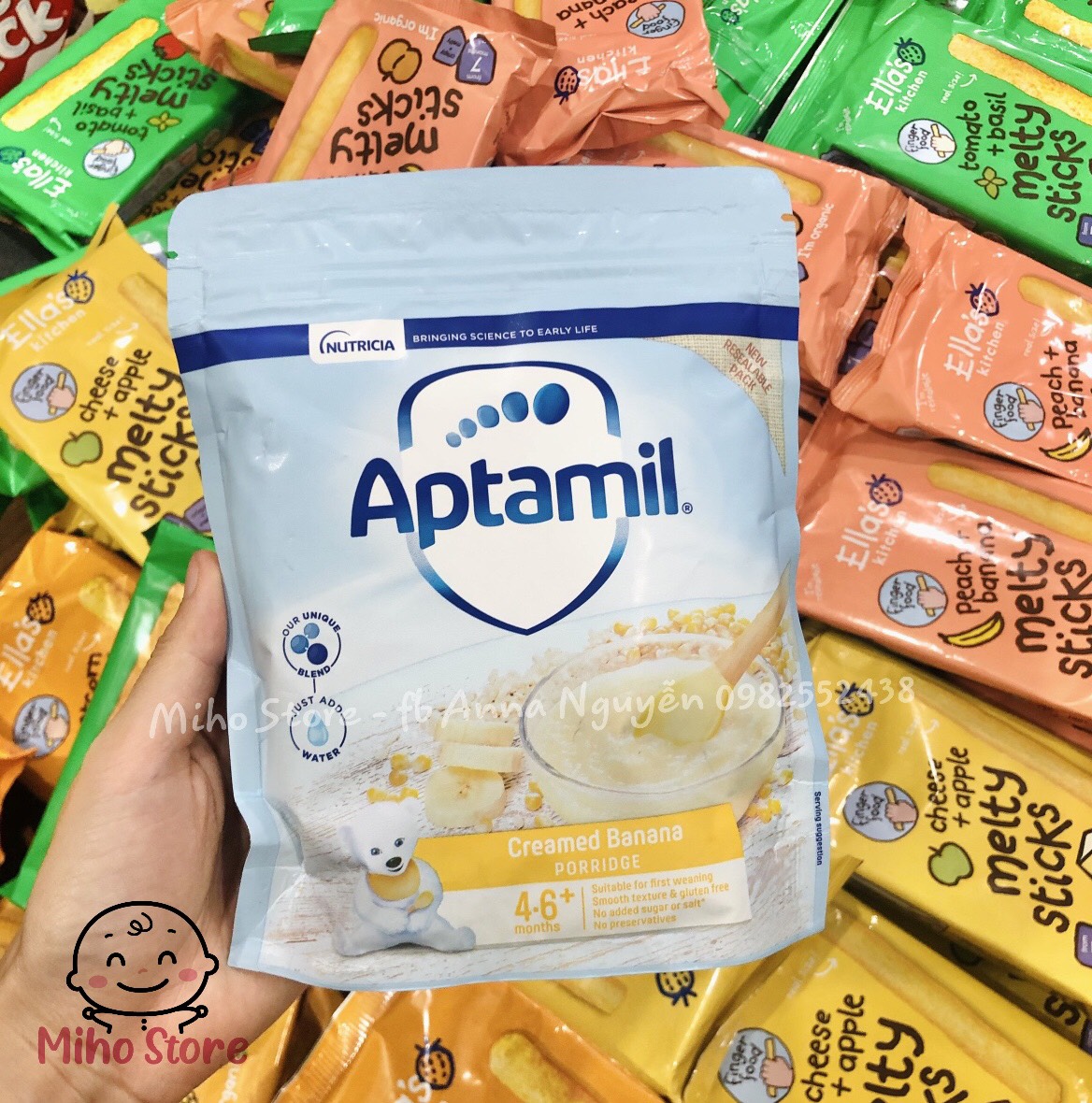 [BỘT ĂN DẶM] Aptamil Anh dành cho bé 4-6m, 7m+