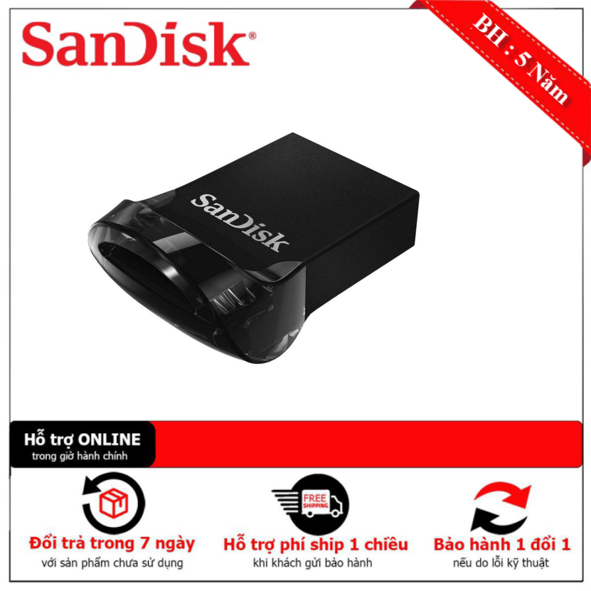 Usb 3.1 sandisk ultra fit cz430 256gb sdcz430-256g-g46