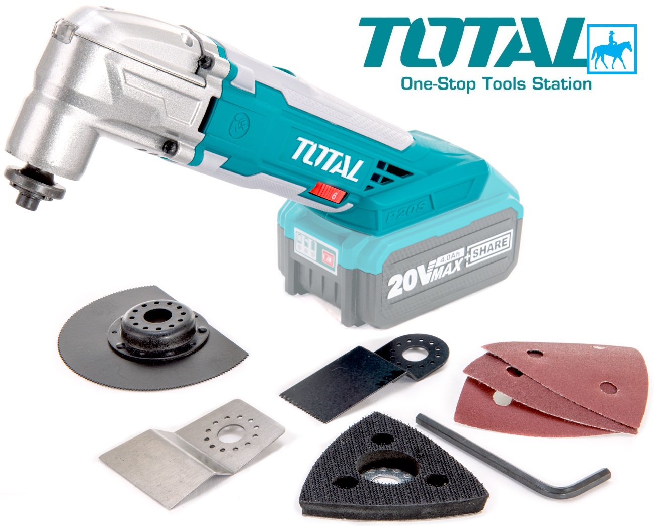 Máy Cắt Đa Năng Dùng Pin 20V TOTAL TMLI2001 TMLI20228