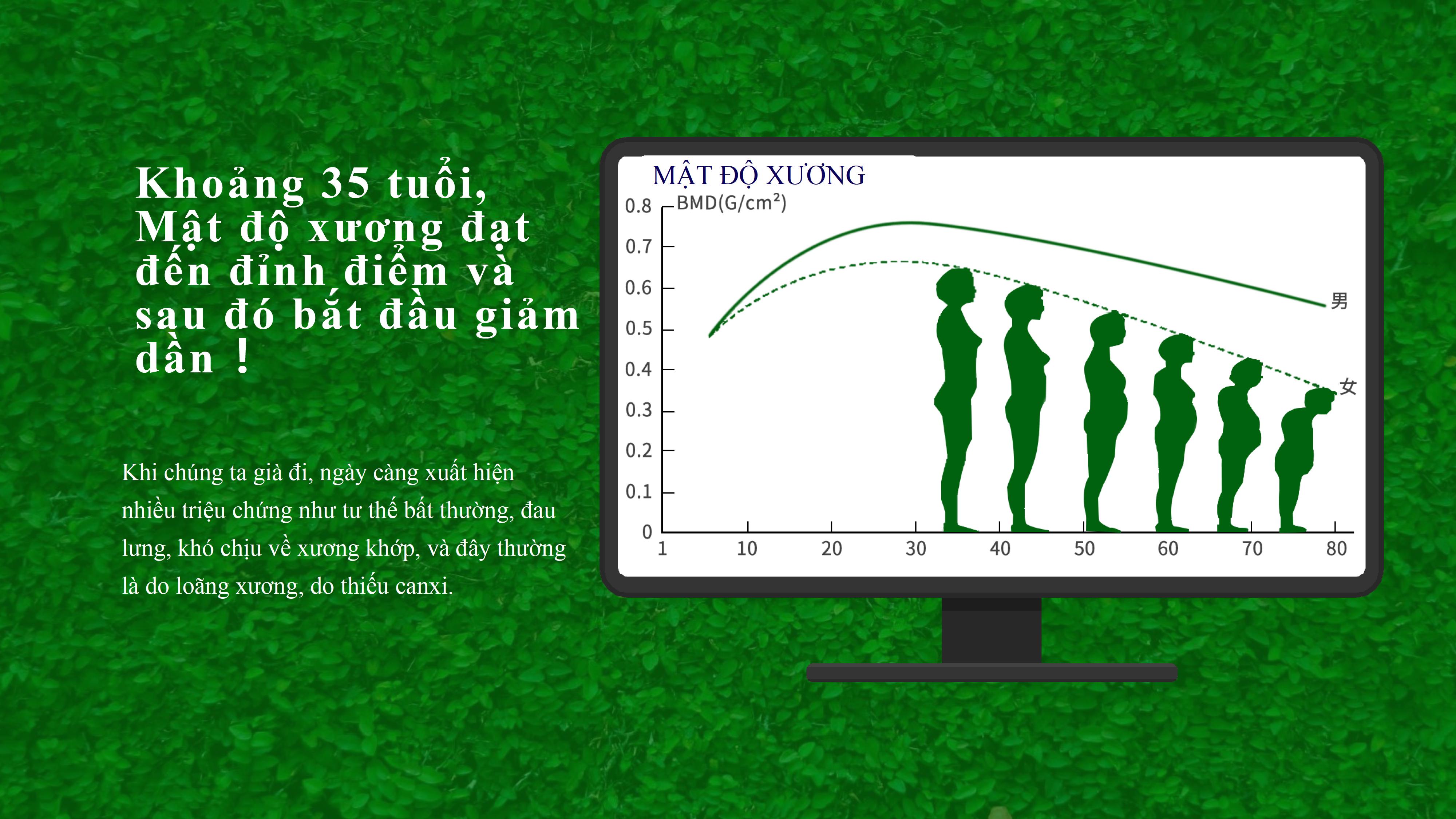 Canxi hữu cơ dạng bột hòa tan dành cho người lớn