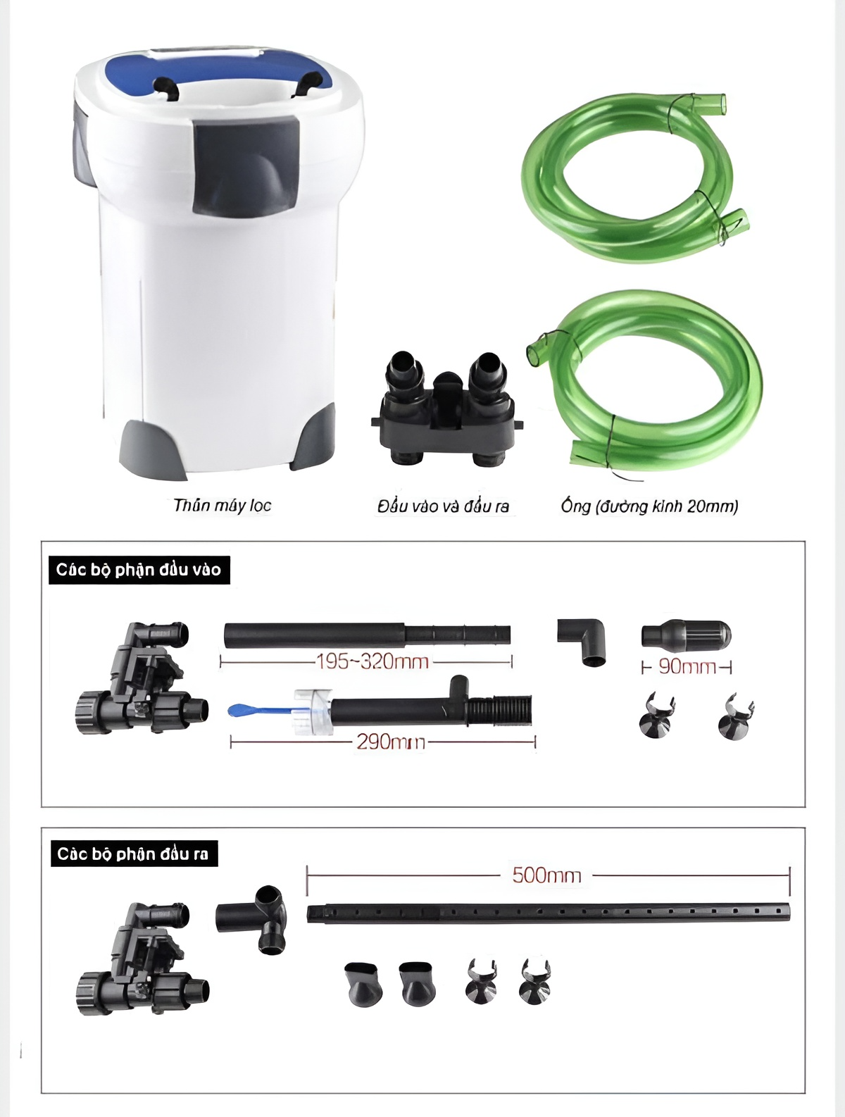 LỌC THÙNG SUNSUN HW3000 - HW5000