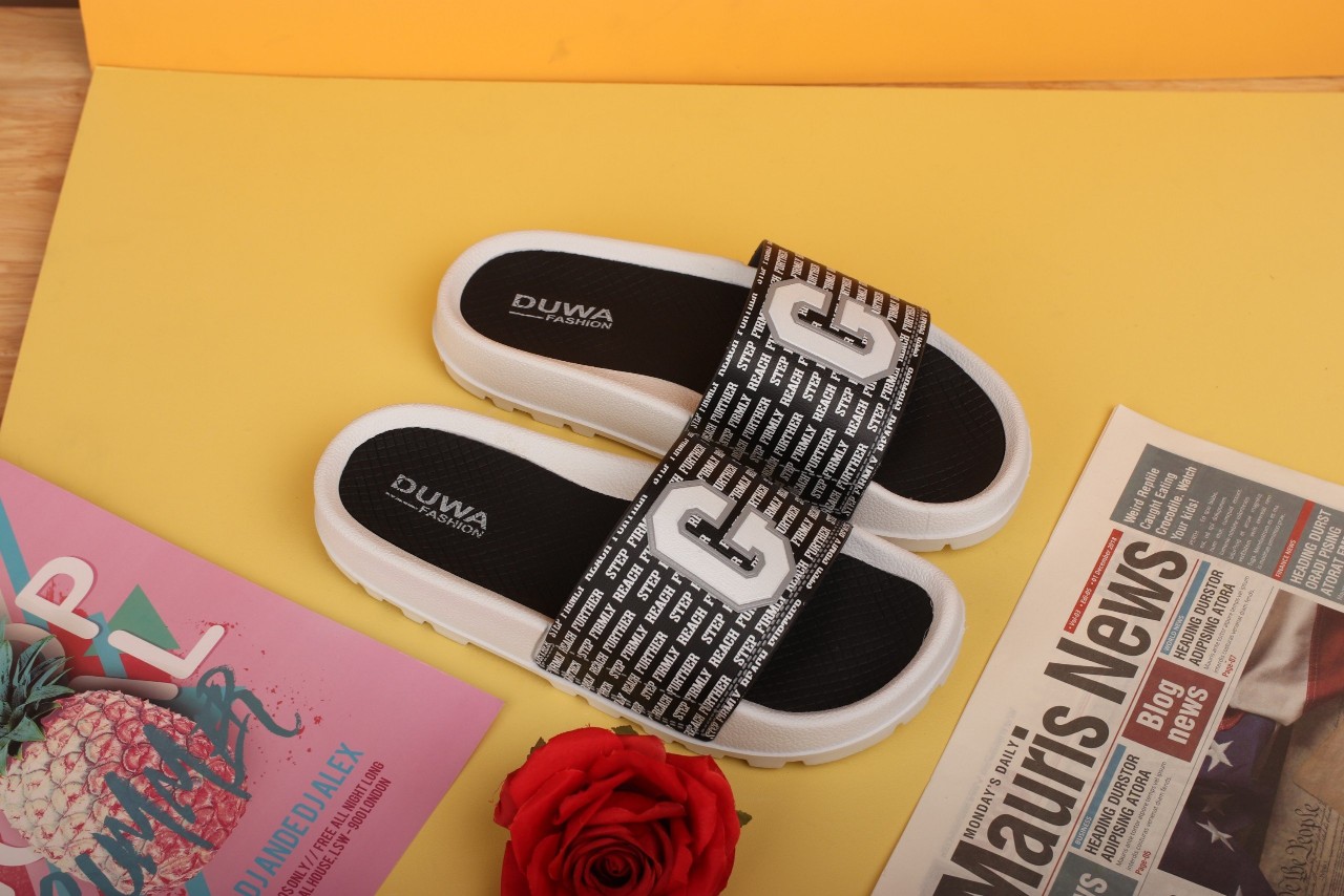 Dép DW  C vân chữ size unisex (Nam-Nữ)