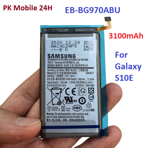 Pin Samsung Galaxy S10E Chính Hãng, EB-BG970ABU 3100mAh, Mới 100%