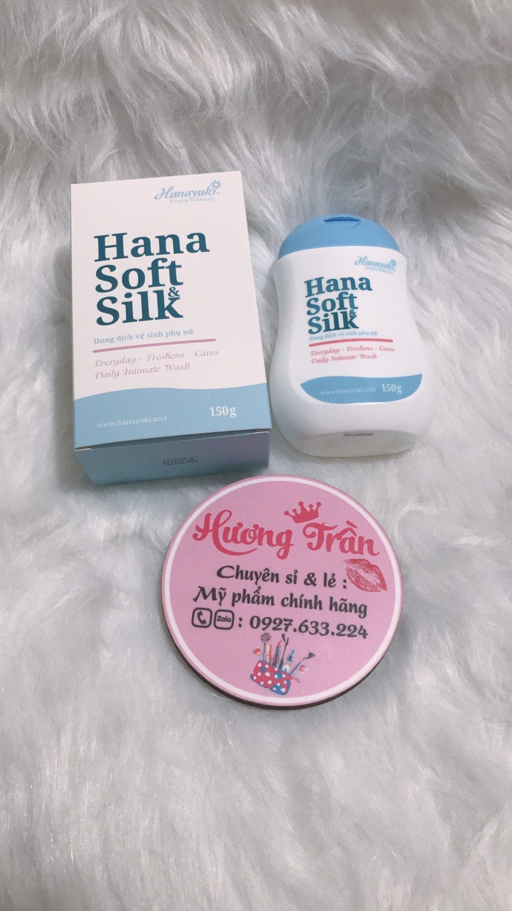 [CHÍNH HÃNG] Dung Dịch Vệ Sinh Phụ Nữ Hana Soft Silk - Hanayuki