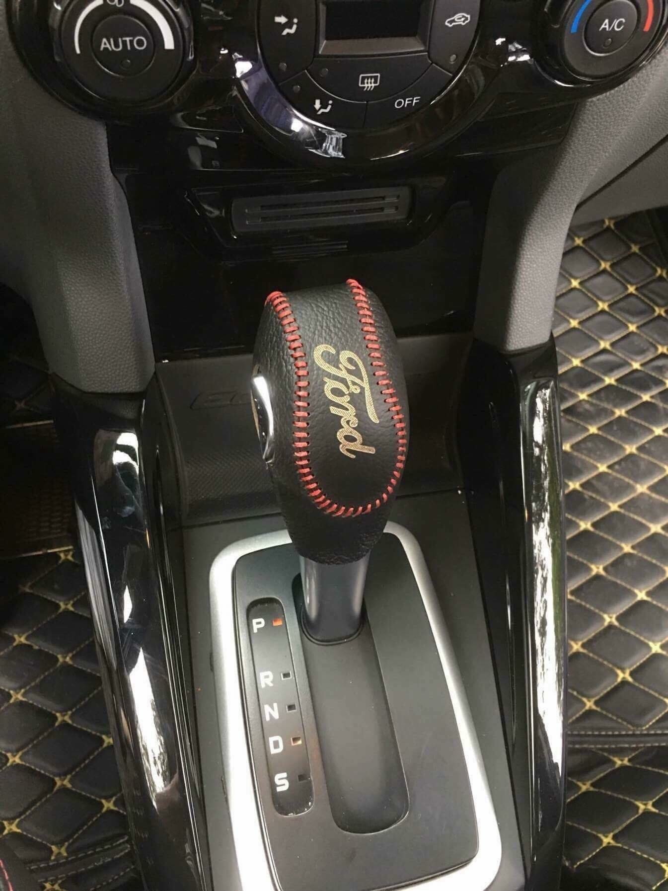 Bọc cần số Ecosport, Focus, fiesta 2014 - 2020 số tự động da bò