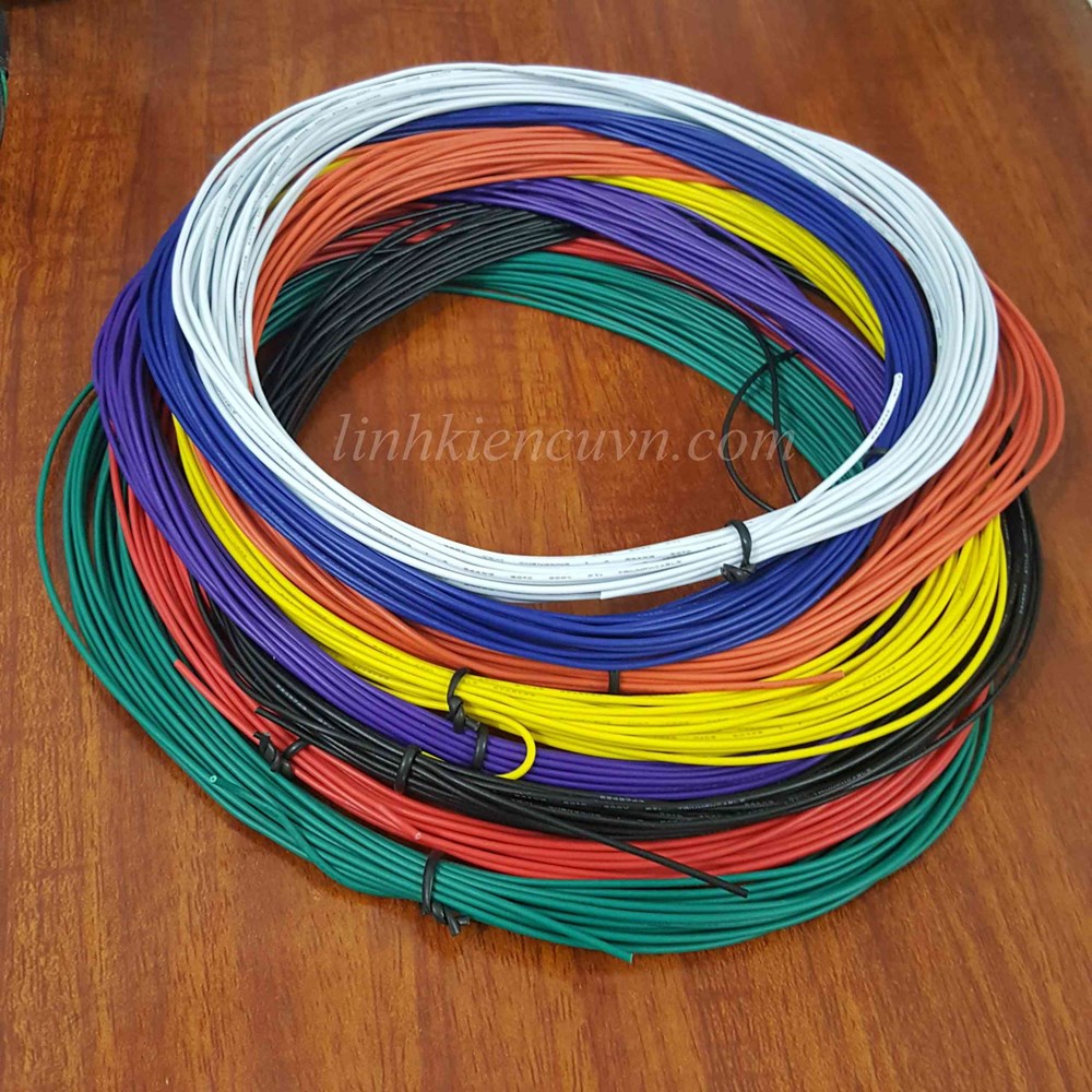 Dây cáp 26awg màu trắng