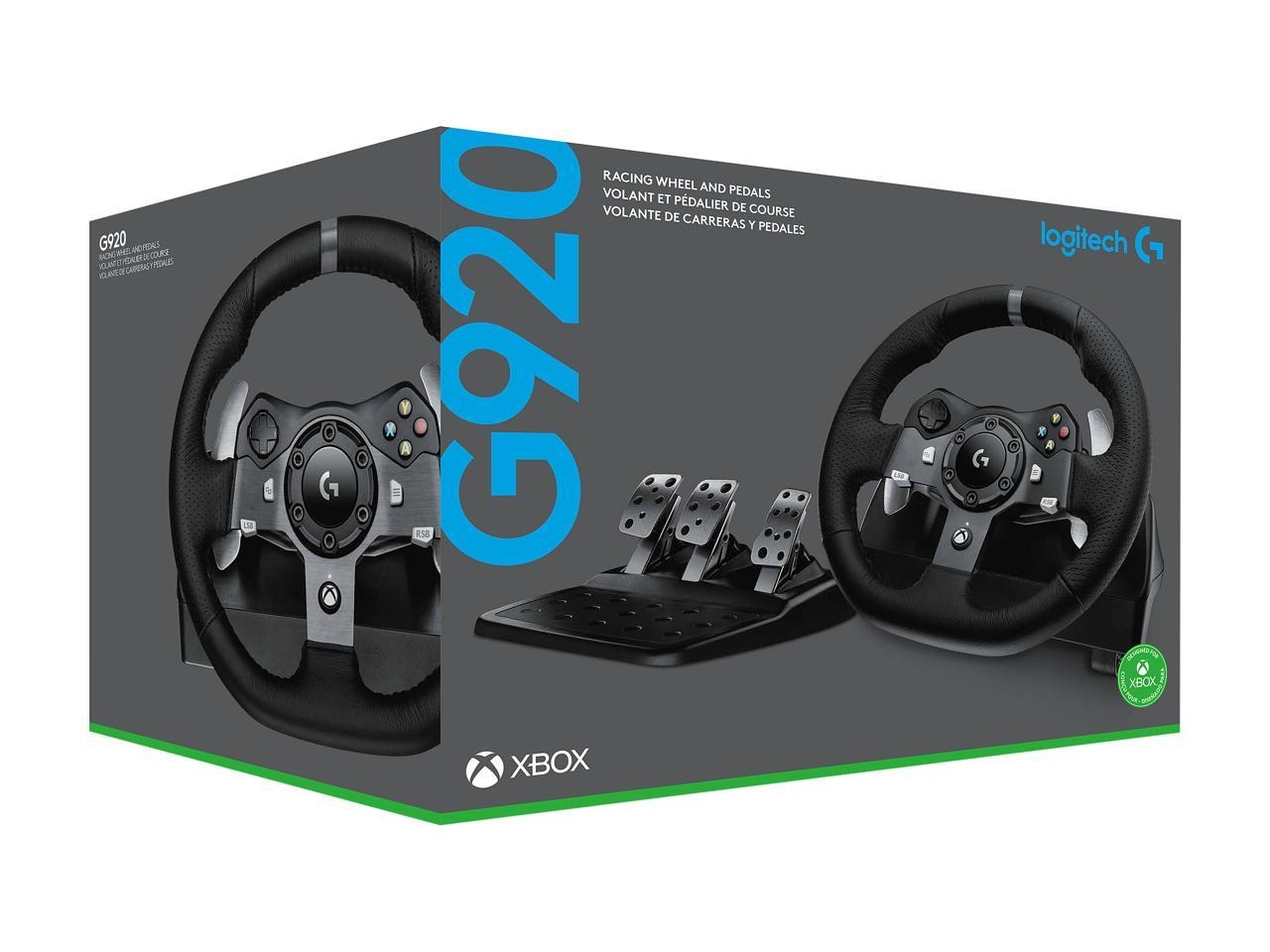 Vô lăng logitech g920 cho xbox series x/s, xbox one và pc