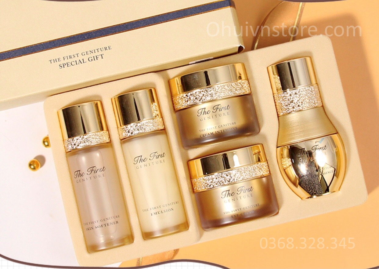 Set Dưỡng Tái Sinh Da Ohui The First Mini 5sp