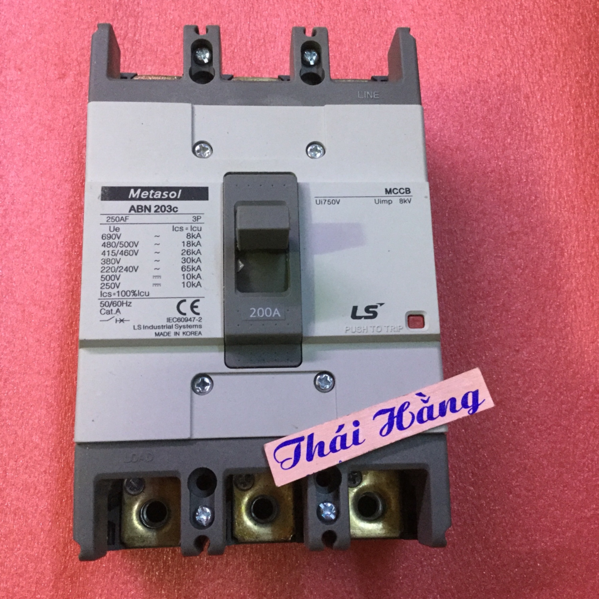 Attomat metasol abn -203 c-3 pha