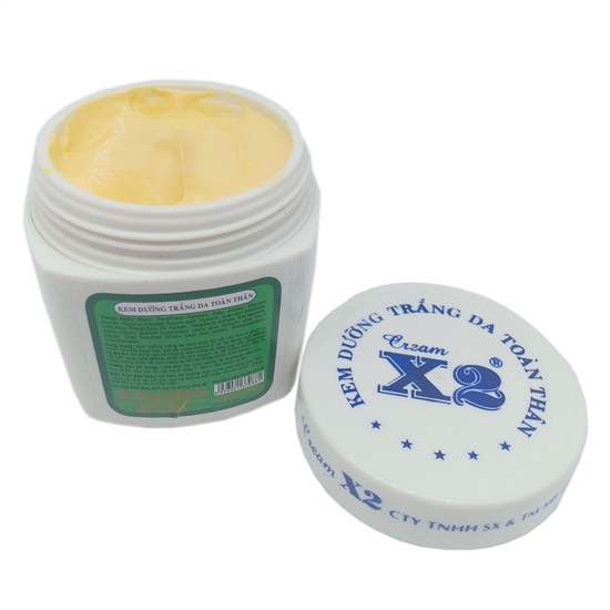 Kem dưỡng trắng da toàn thân X2 (80g)