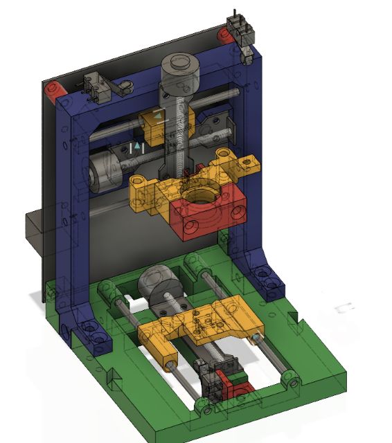 Phần khung nhựa máy in 3d mini đặc 30%