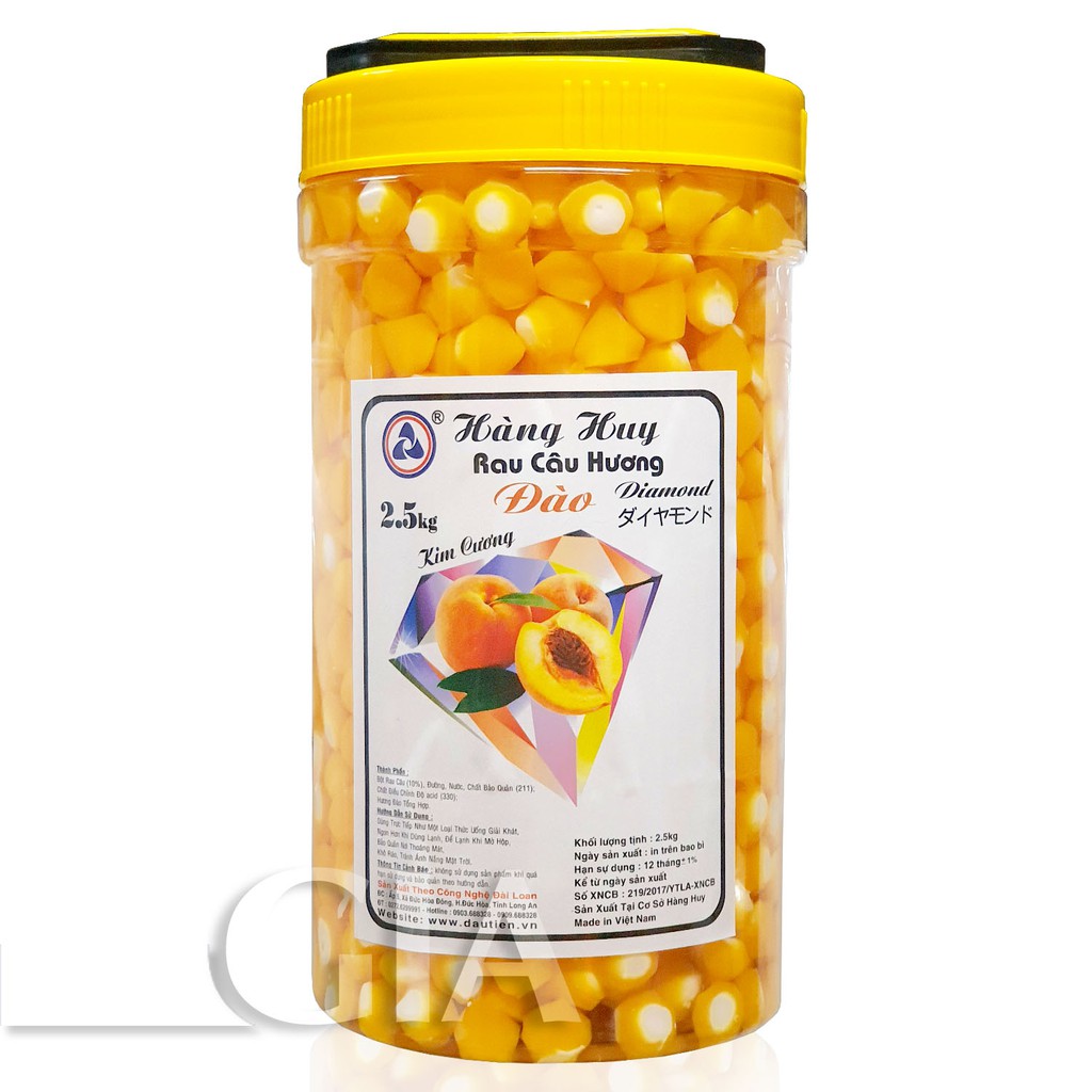Thạch rau câu kim cương Hàng Huy Douxian hộp 2.5kg