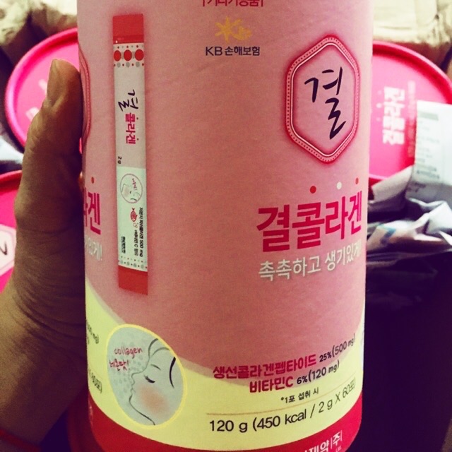 [LEMONA] COLLAGEN HỒNG DA Hàn Quốc 60 gói