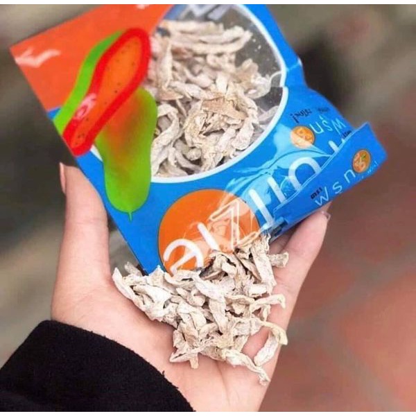 Sét 3 gói ô mai giun thái lan gói xanh hàng chuẩn siêu ngon
