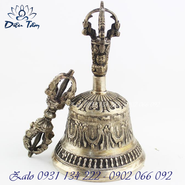 Jincang Bell and pestle-honey tone French diamond barbell