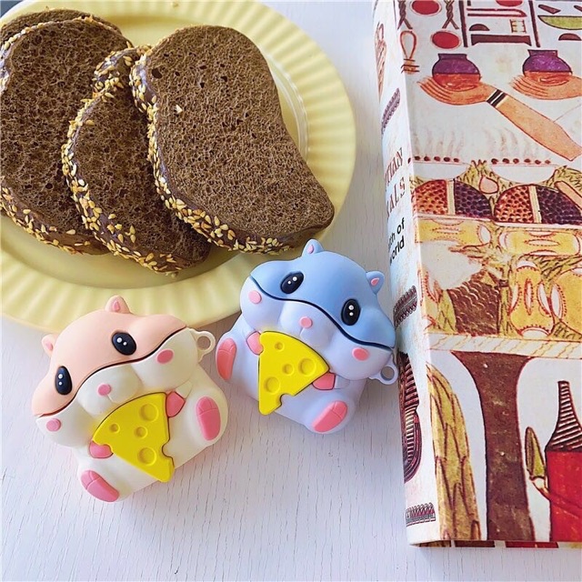 Case A I R P O D 1/2 Chuột Hamster phô mai