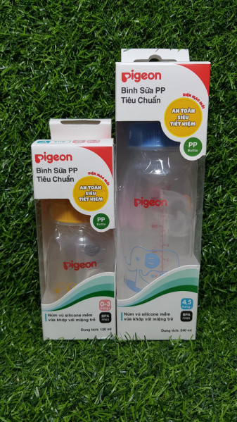 Bình sữa Pigeon nhựa PP 120ml