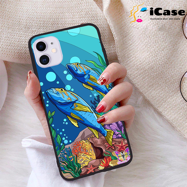 Ốp lưng iPhone 11 viền dẻo TPU BST Sea
