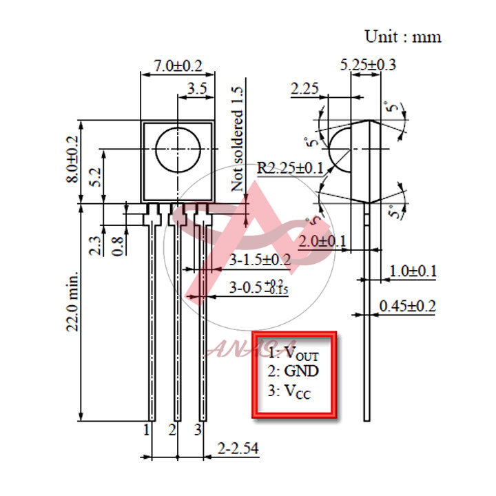 Mắt Thu Hồng Ngoại HS0038B